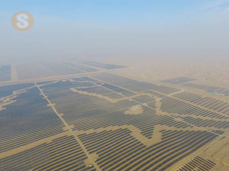 内蒙古达拉特旗光伏发电利用领跑者基地4号110MW