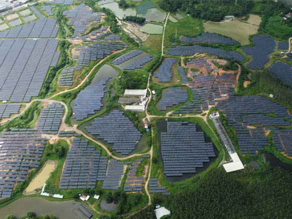 全球足迹 | 抗台风技术拉满！金龙迎宾助力广东省开平市150MW光伏项目实现三沉收益