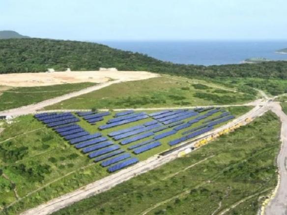 全球足迹 | 2025年起头供电！金龙迎宾为香港首个堆填区光伏发电场供货